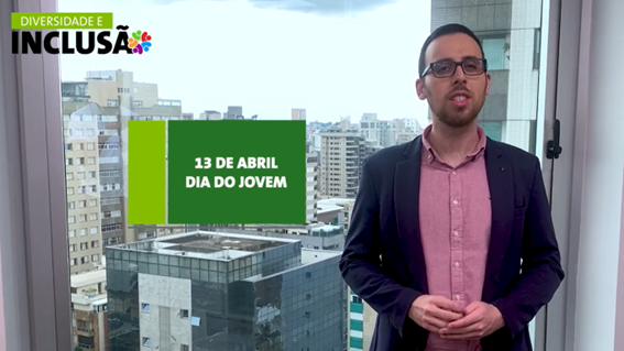 Dia do Jovem: confira o vídeo preparado pelo grupo do Programa Diversidade e Inclusão