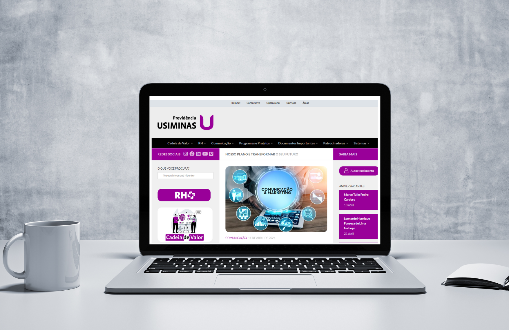 Participe da pesquisa e ajude a construir uma nova Intranet para a PU!